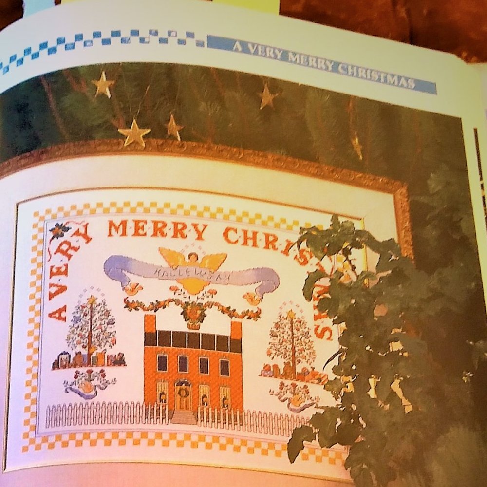 COUNTRY CROSS-STITCH DESIGNS -ELLEN STOUFFER 1990 - Picture 11 of 16